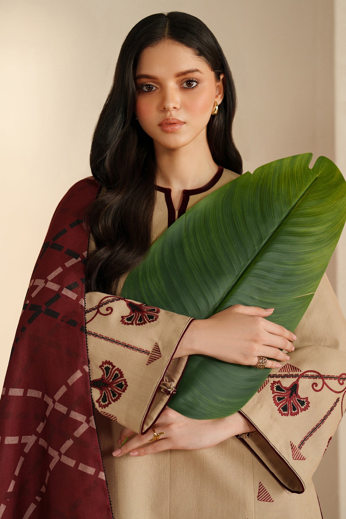 EMBROIDERED KHADDAR RTW-1269