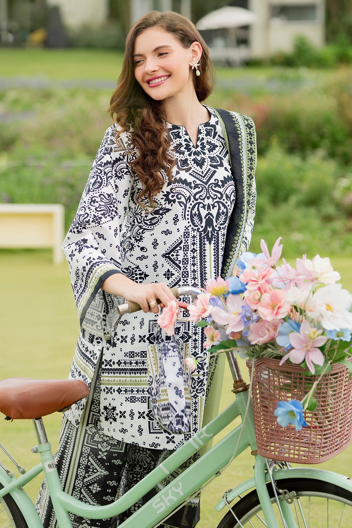 DIGITAL PRINTED LAWN USE-9237