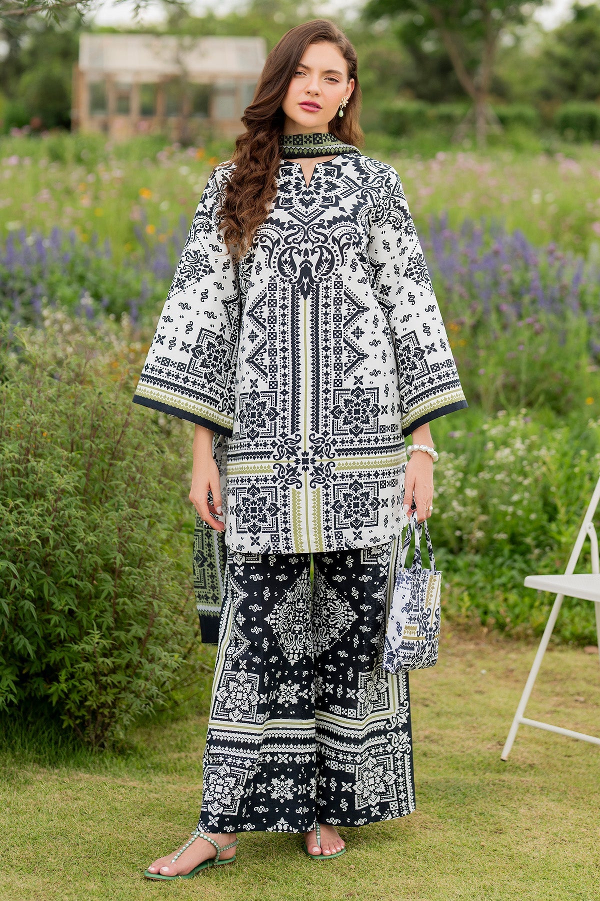 DIGITAL PRINTED LAWN USE-9237