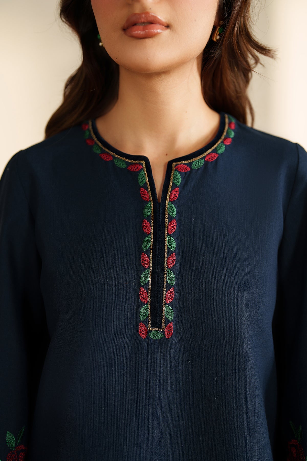 EMBROIDERED KHADDAR UW-0196