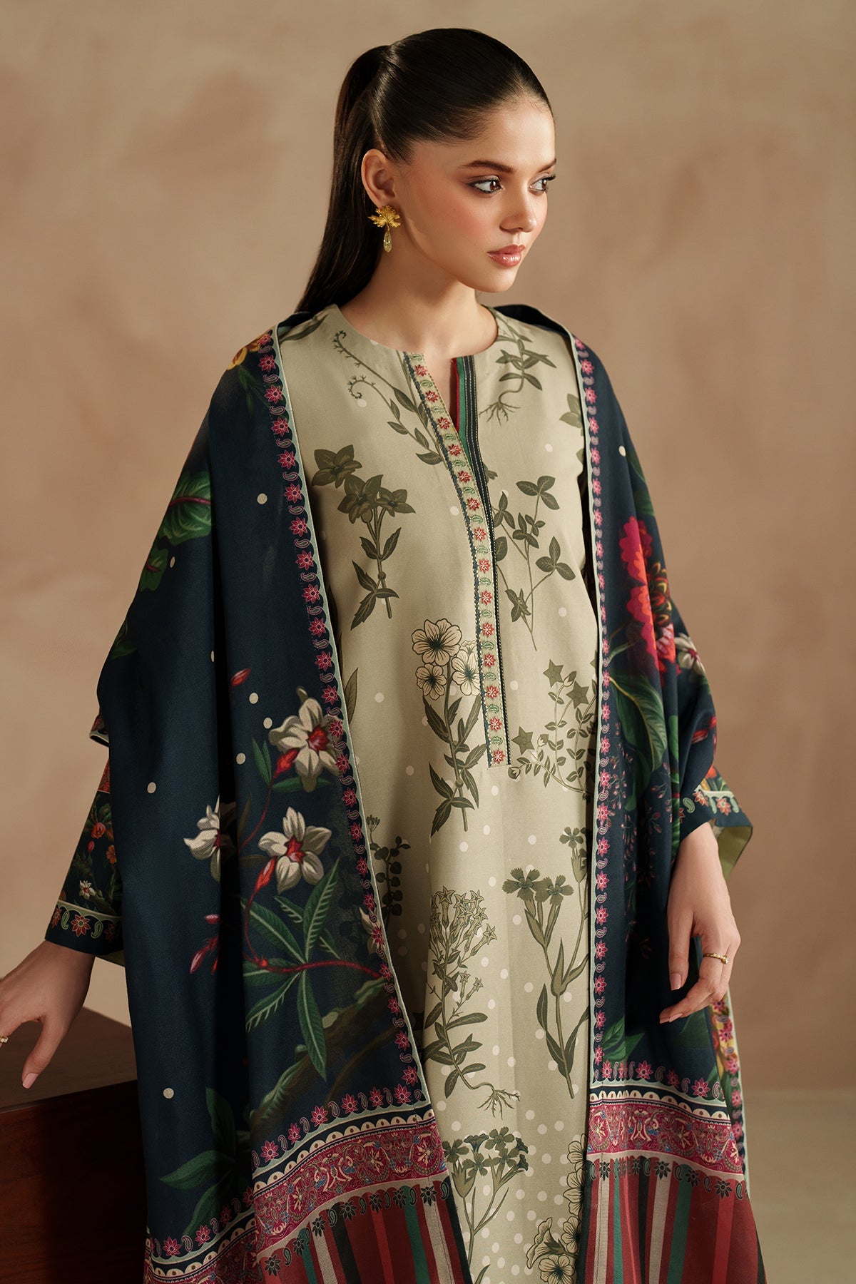 EMBROIDERED PREMIUM VISCOSE RTW-0205