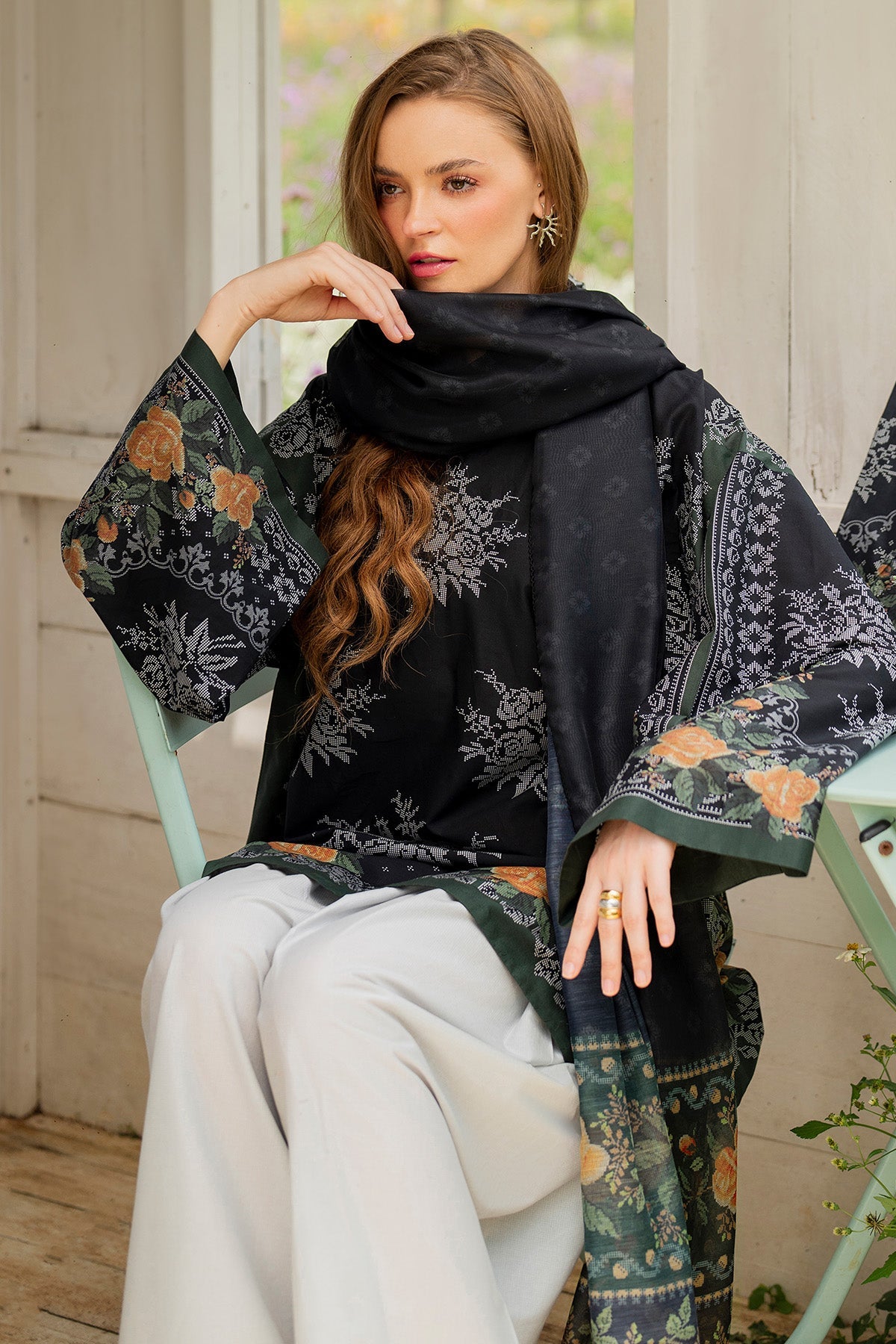 DIGITAL PRINTED LAWN USE-9231