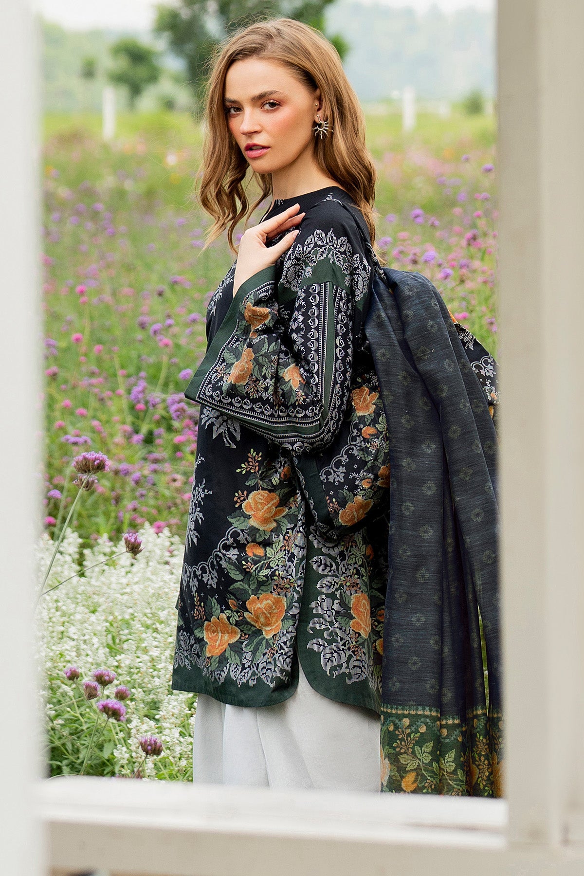 DIGITAL PRINTED LAWN USE-9231