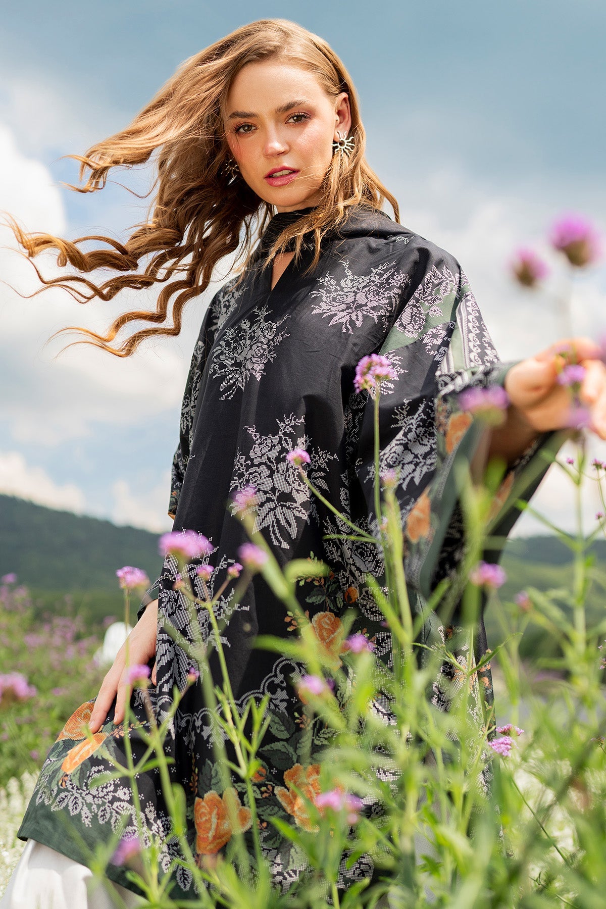 DIGITAL PRINTED LAWN USE-9231