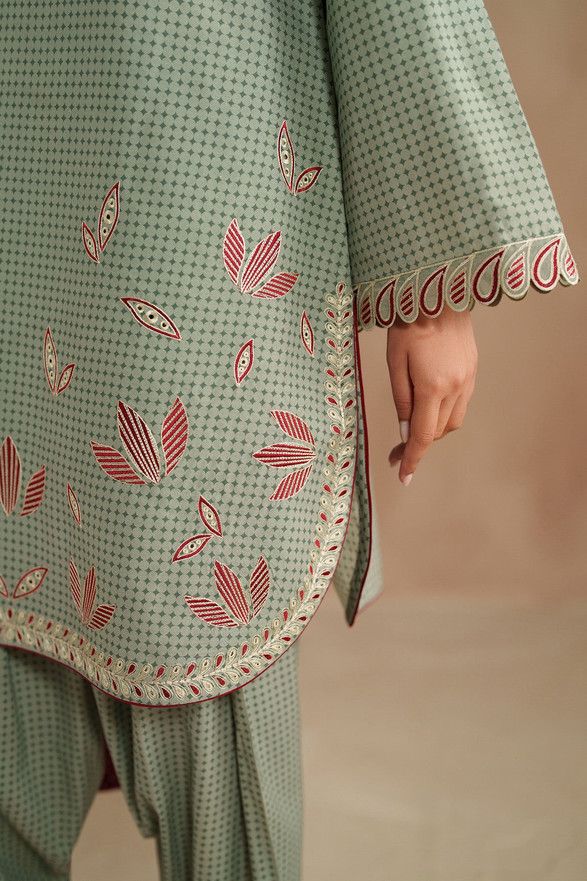 EMBROIDERED PREMIUM VISCOSE RTW-1243