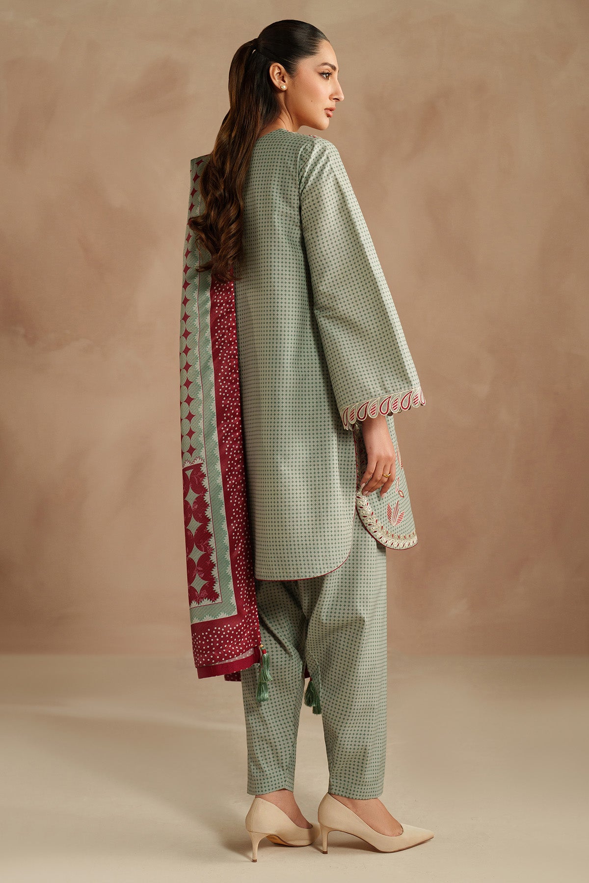 EMBROIDERED PREMIUM VISCOSE RTW-1243