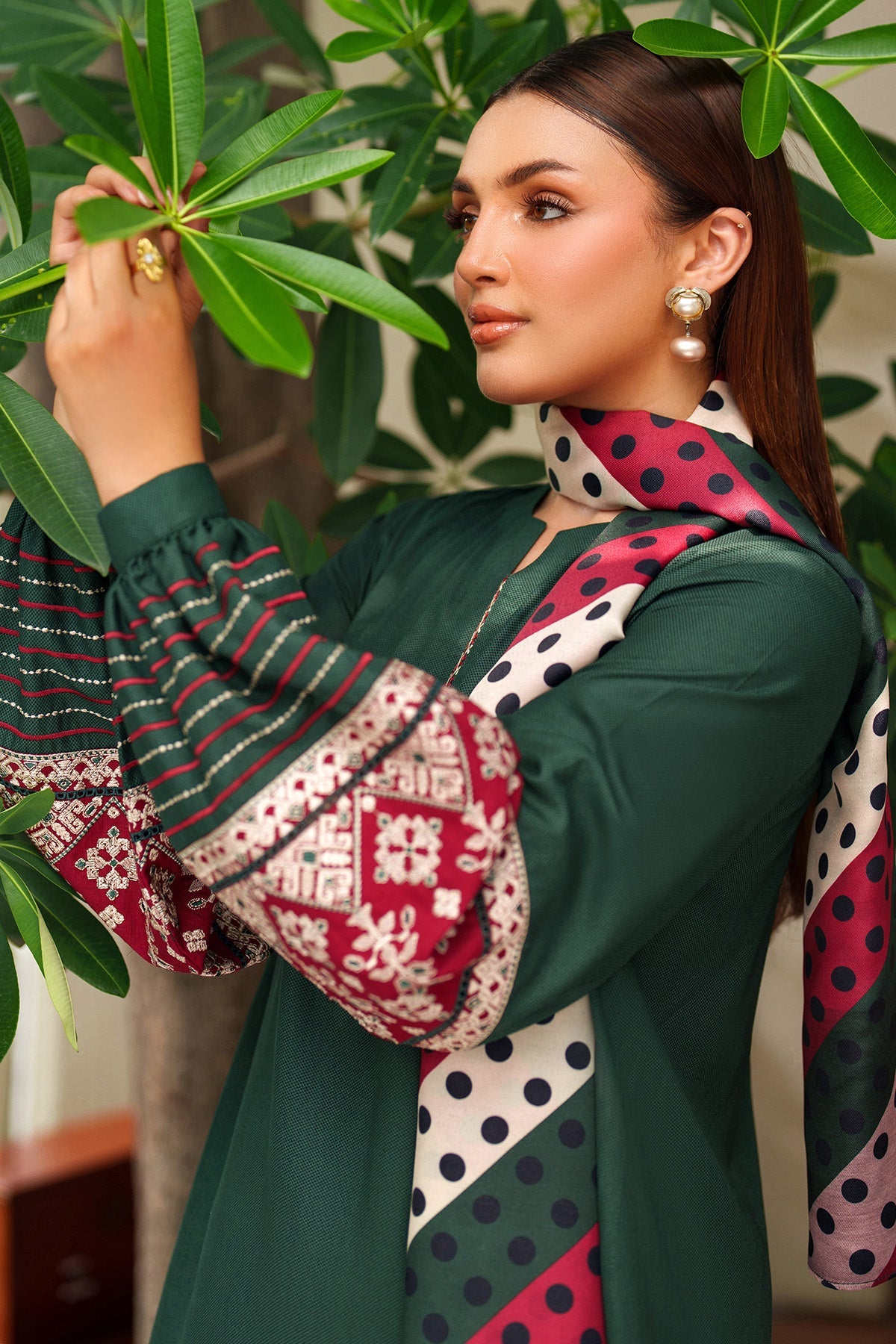 EMBROIDERED VISCOSE RTW-1261