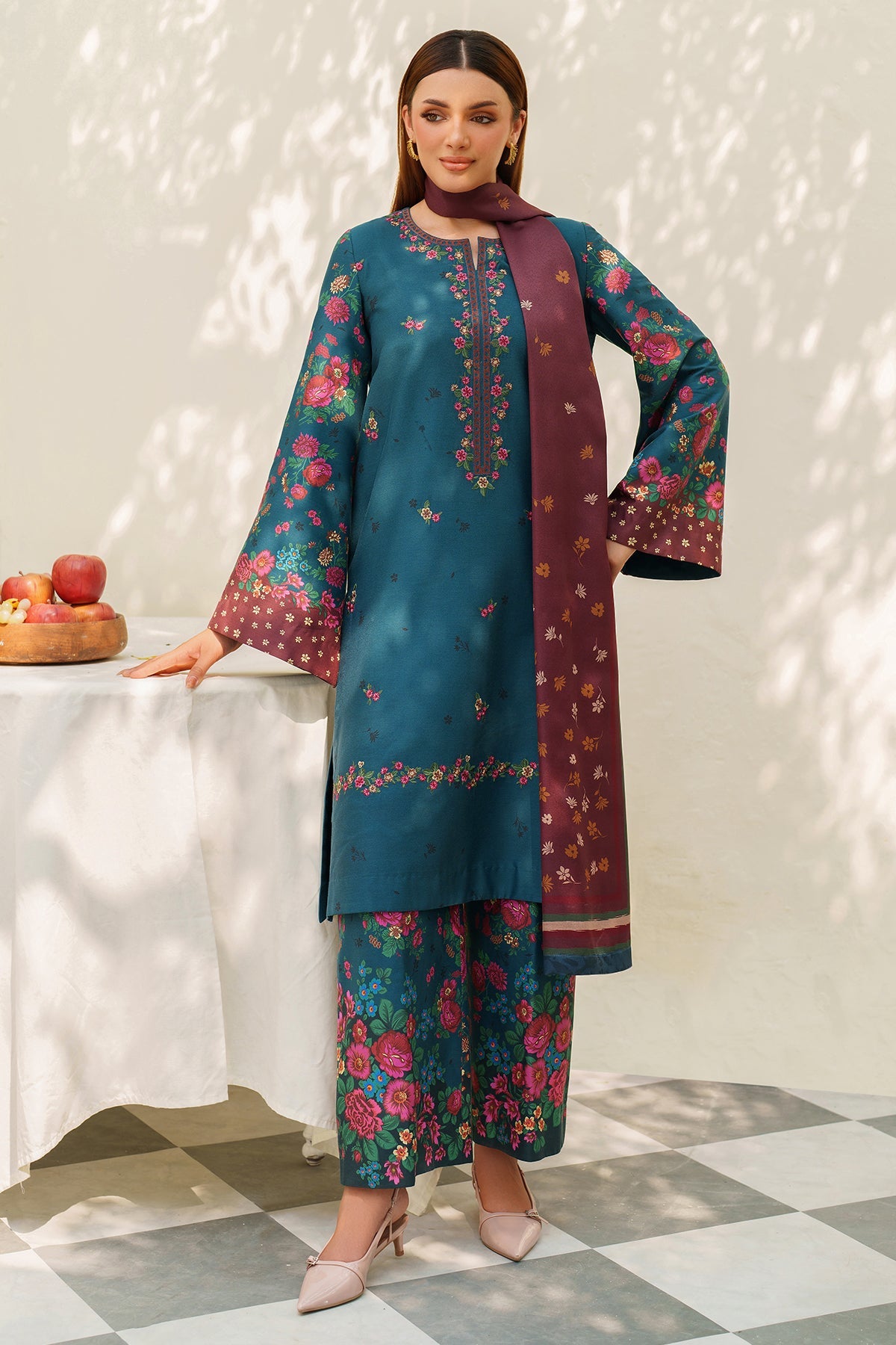 EMBROIDERED PREMIUM VISCOSE UW-0178