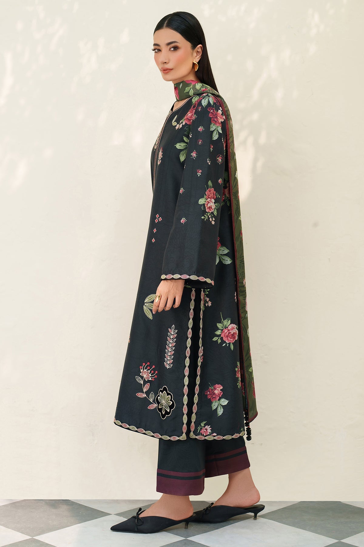 EMBROIDERED PREMIUM VISCOSE UW-0167