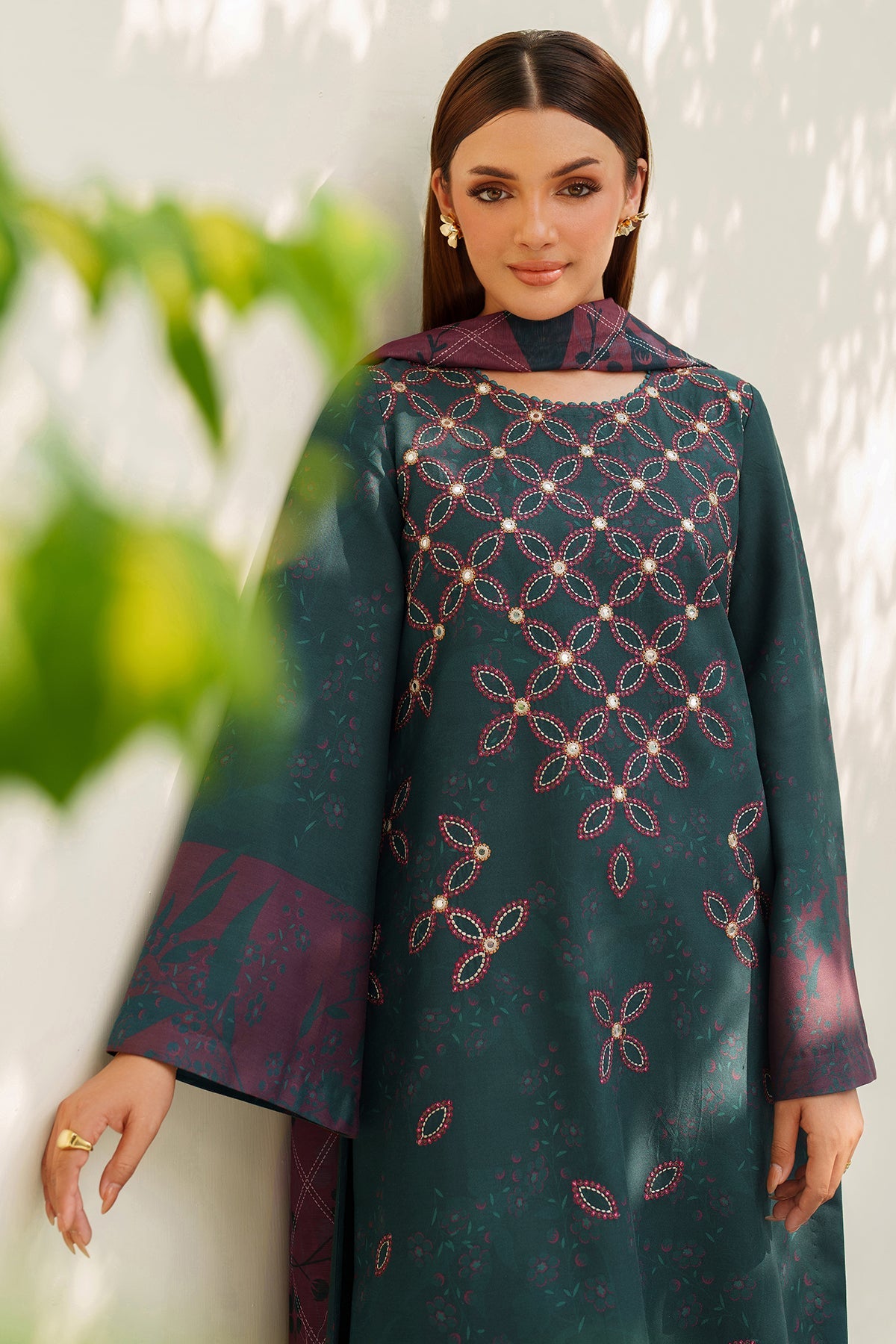 EMBROIDERED PREMIUM VISCOSE UW-0175