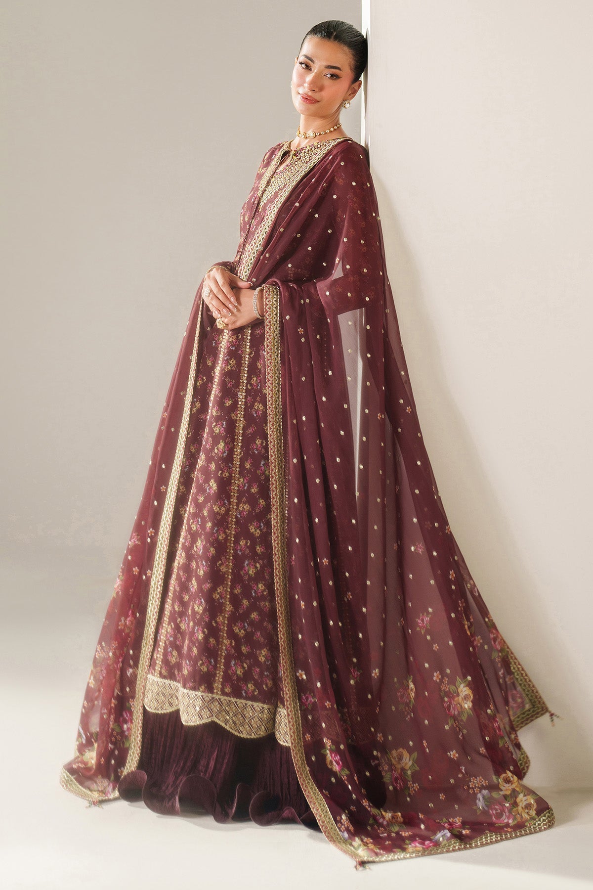 chiffon embroidered