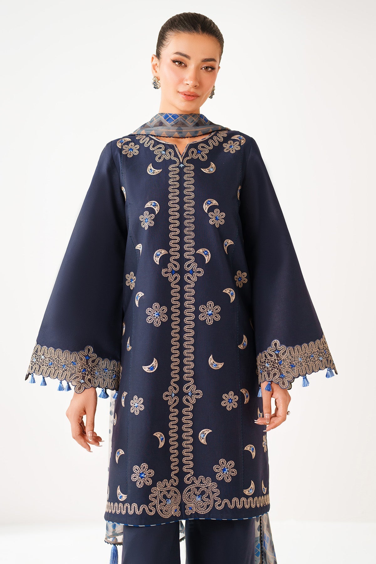 EMBROIDERED LAWN RTW-1298