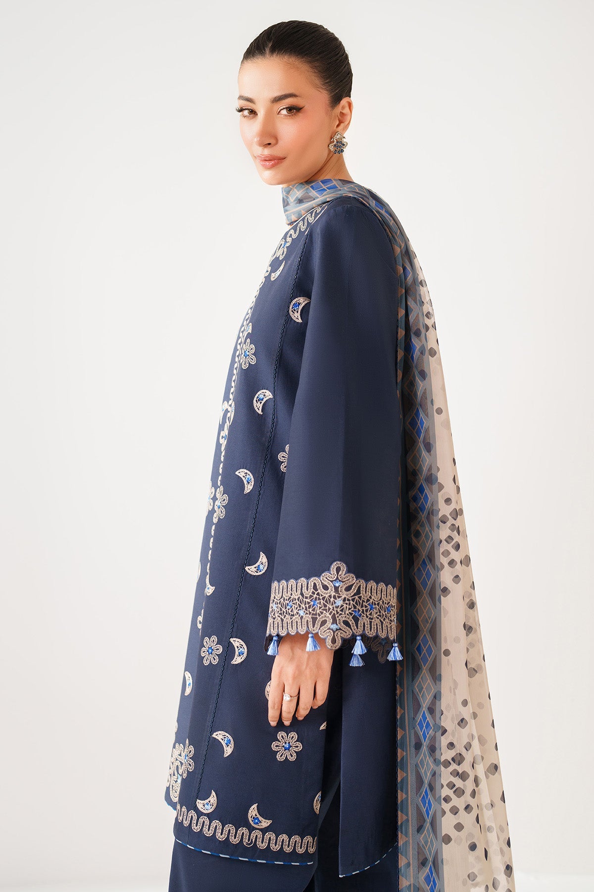 EMBROIDERED LAWN RTW-1298