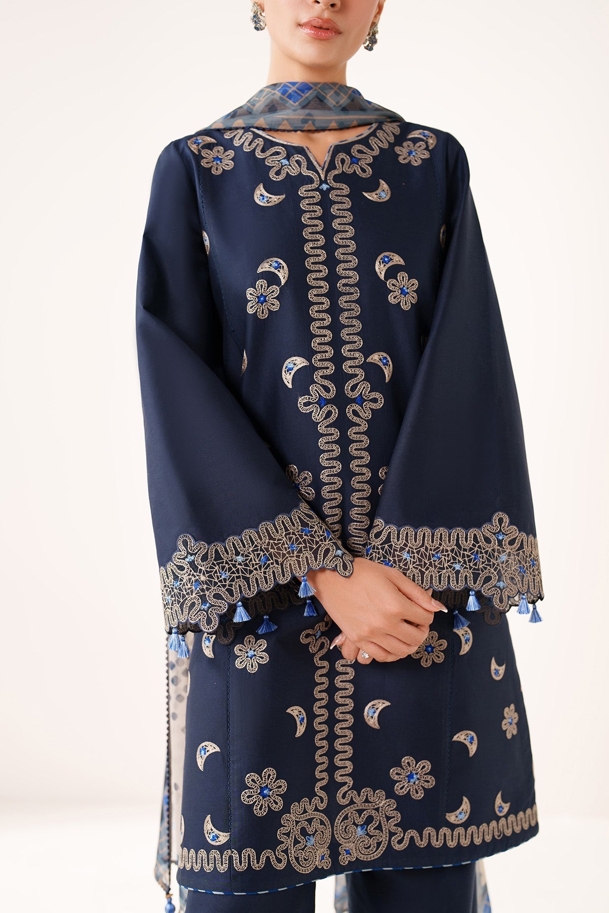 EMBROIDERED LAWN RTW-1298