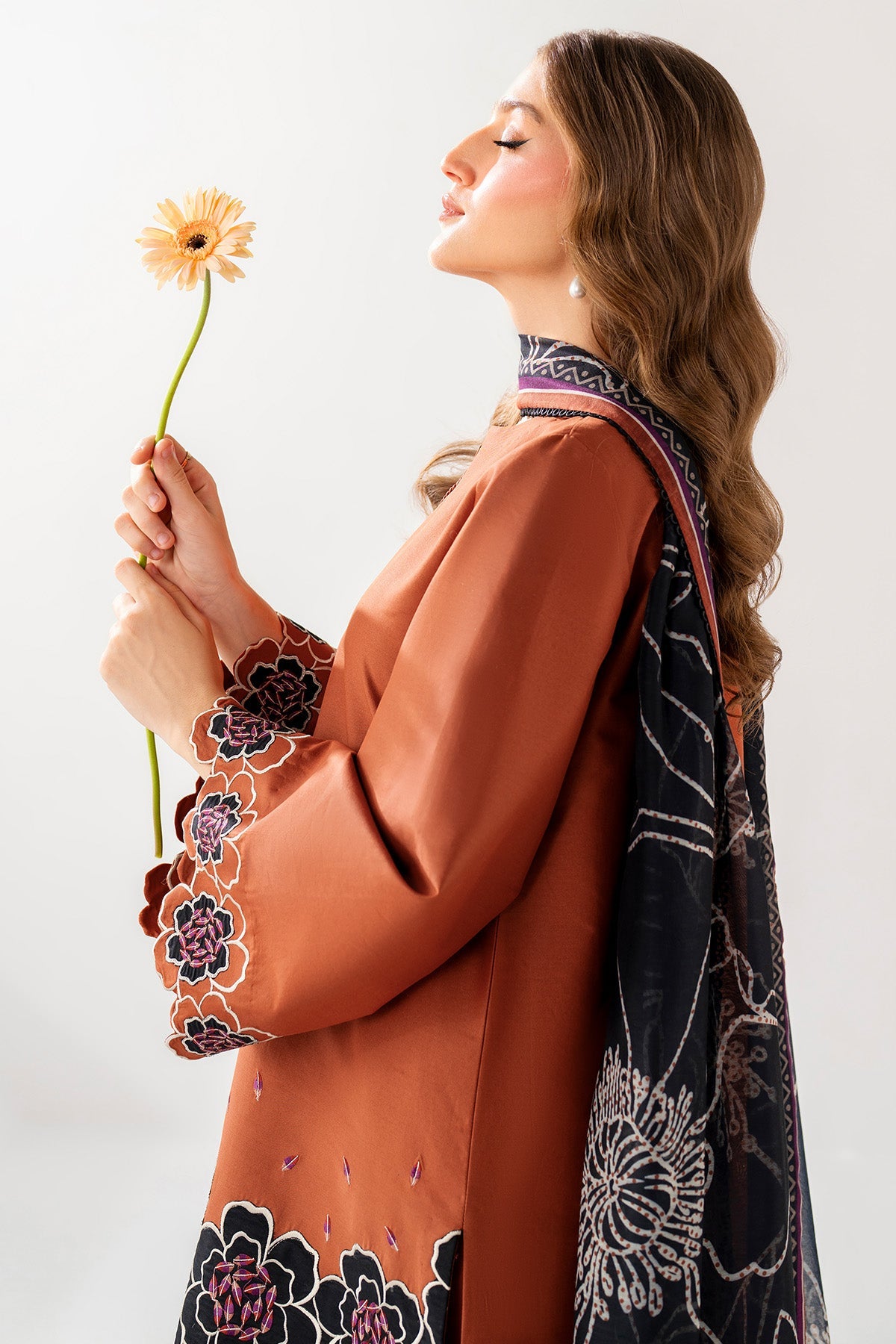 EMBROIDERED LAWN RTW-1304