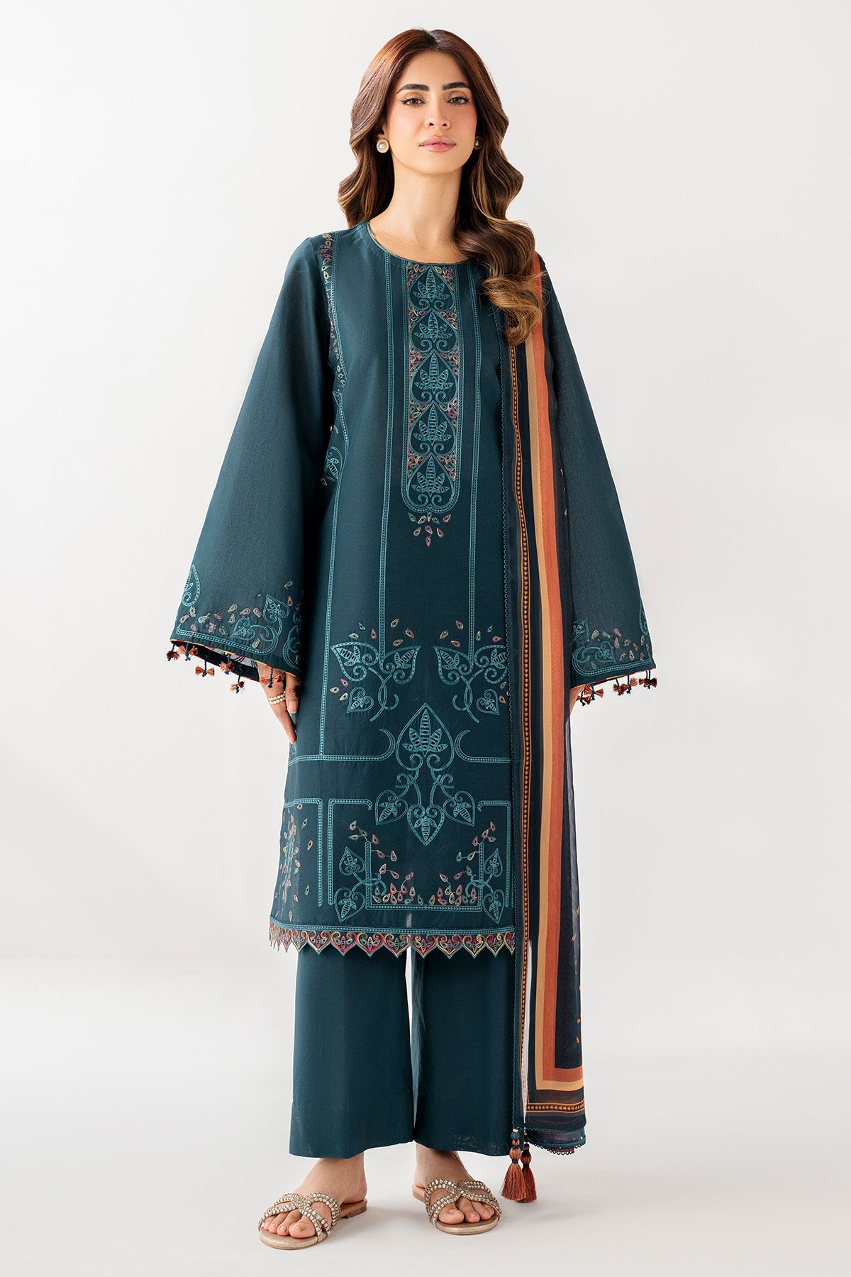 EMBROIDERED LAWN RTW-1299