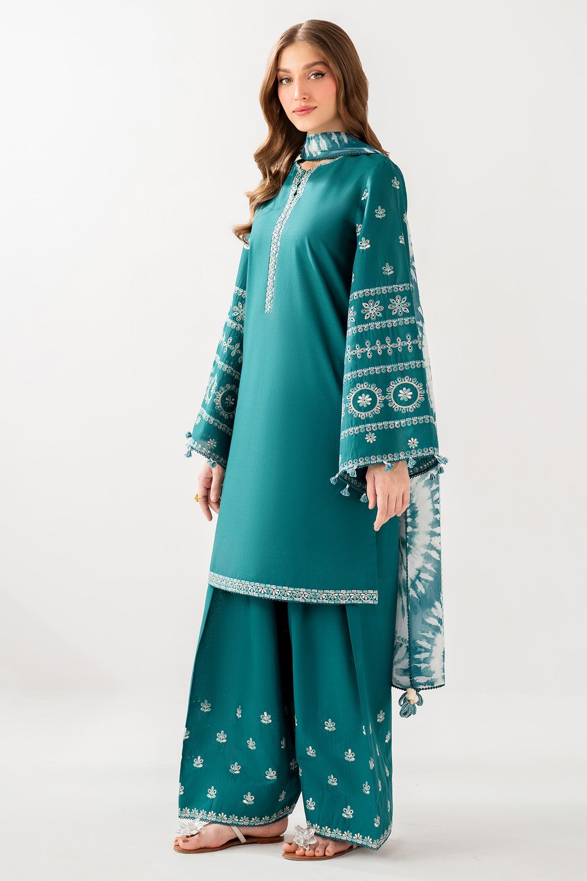 EMBROIDERED LAWN RTW-9248
