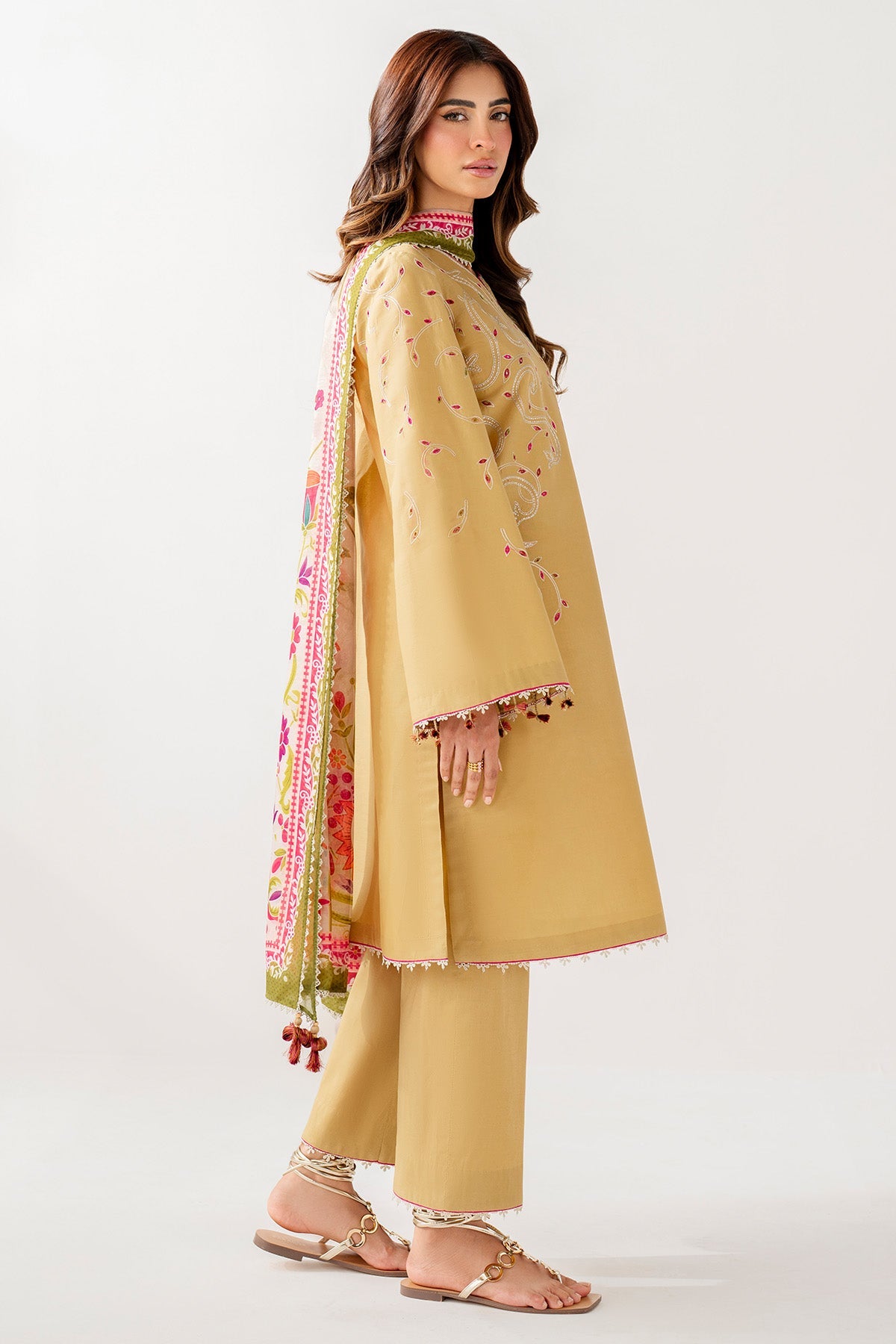 EMBROIDERED LAWN USE-9282