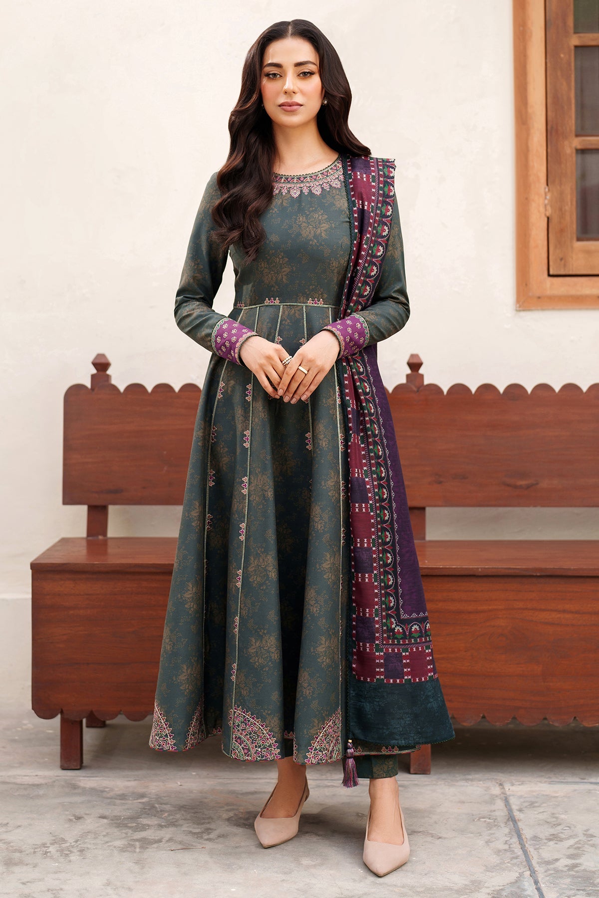 EMBROIDERED PREMIUM VISCOSE RTW-1231