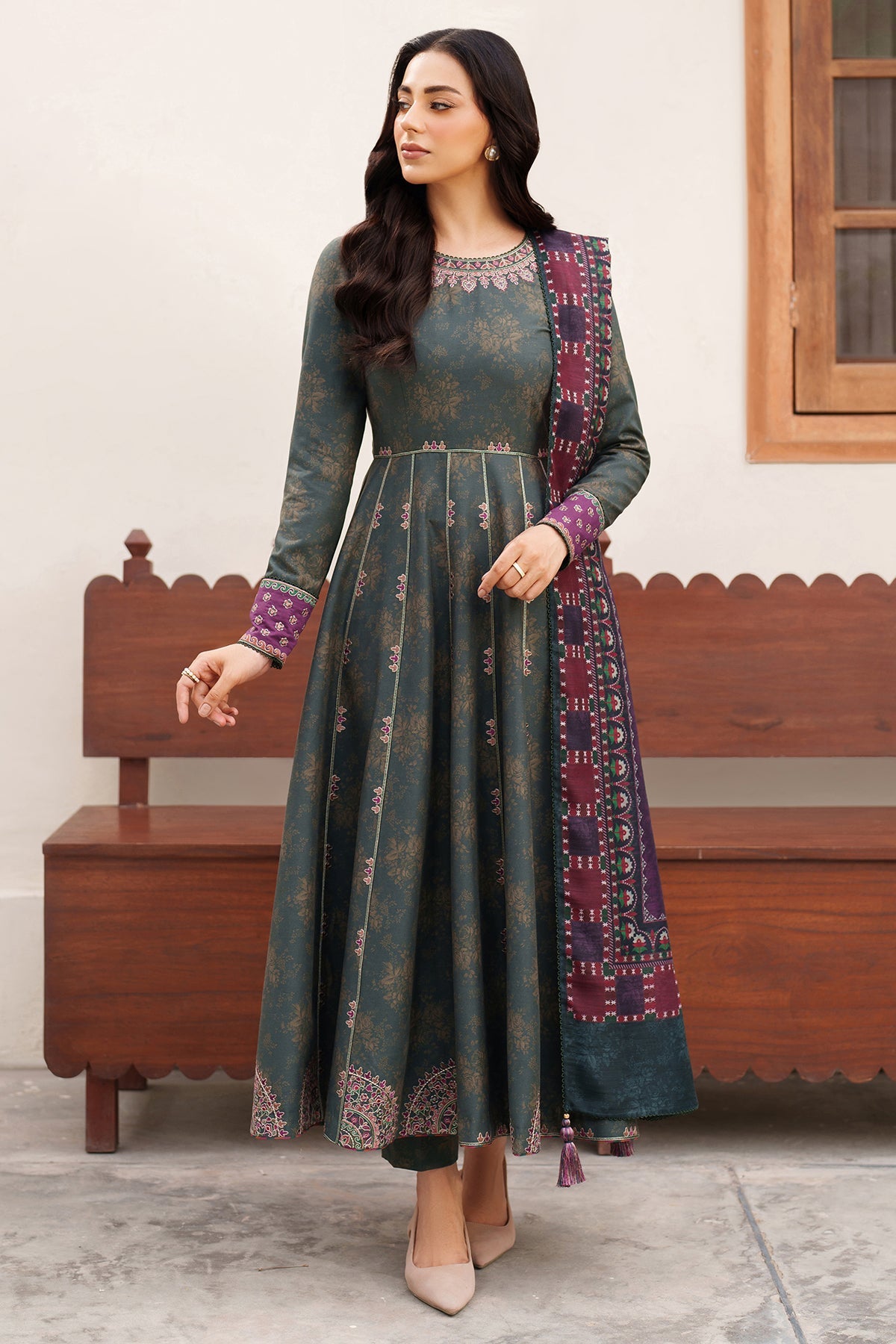 EMBROIDERED PREMIUM VISCOSE RTW-1231