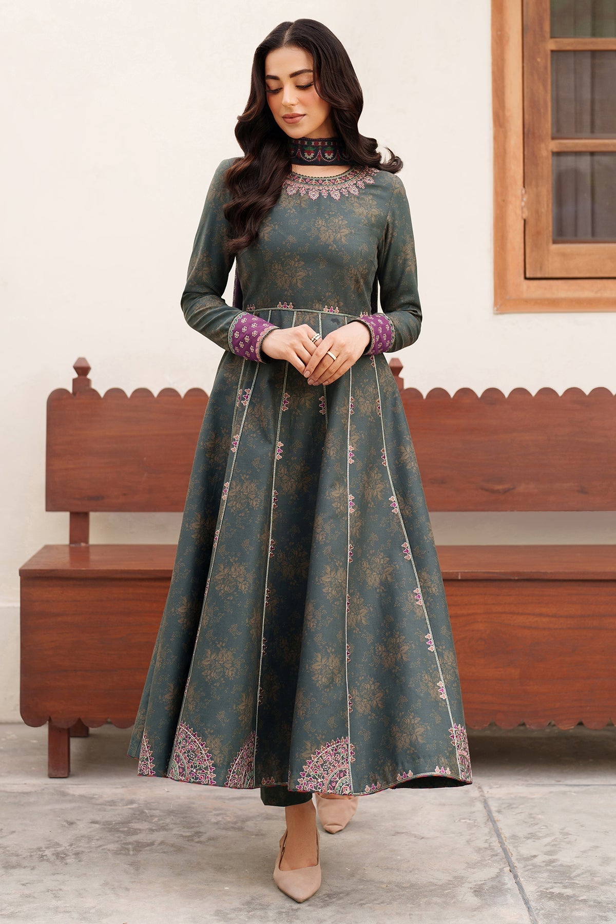 EMBROIDERED PREMIUM VISCOSE RTW-1231