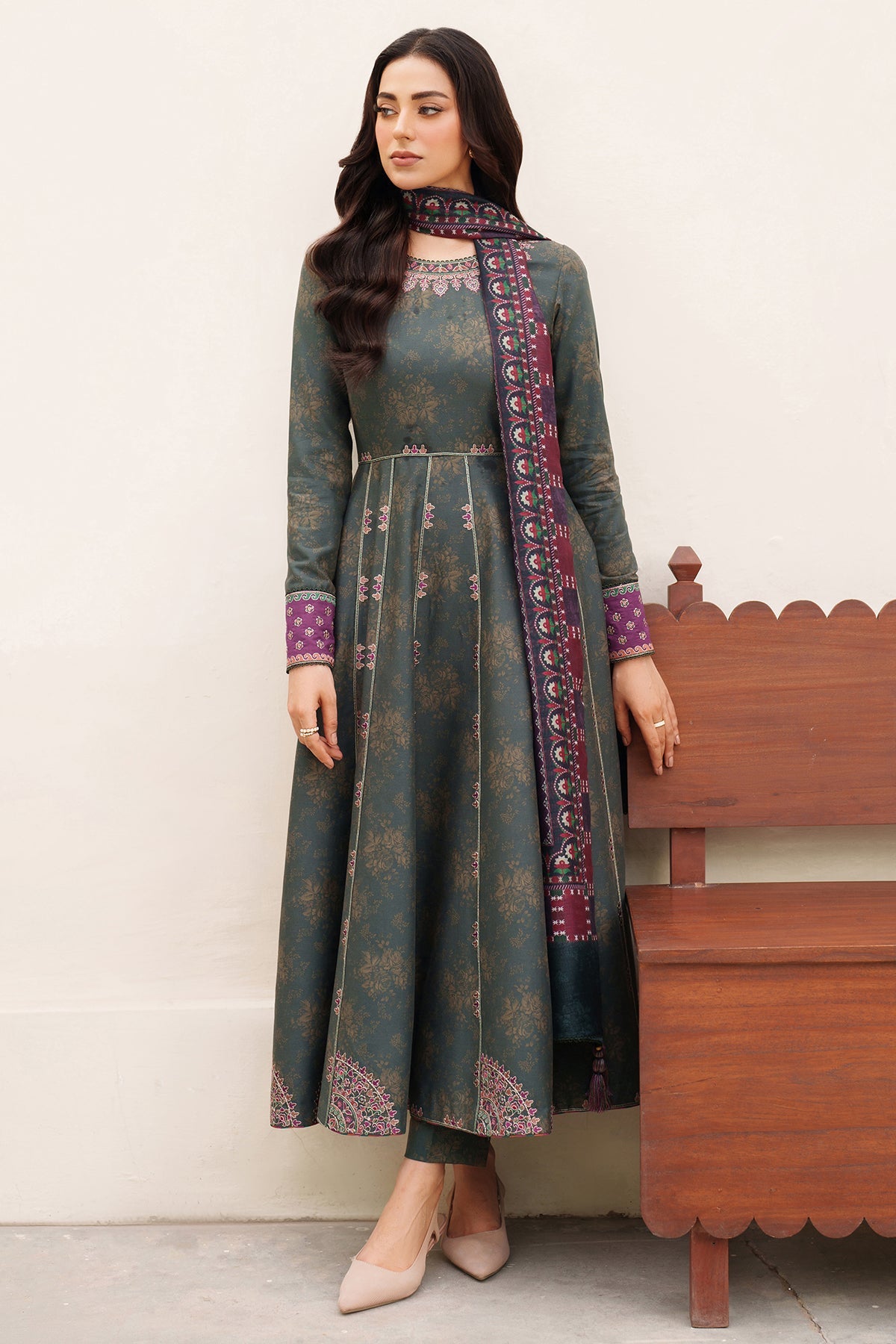EMBROIDERED PREMIUM VISCOSE RTW-1231