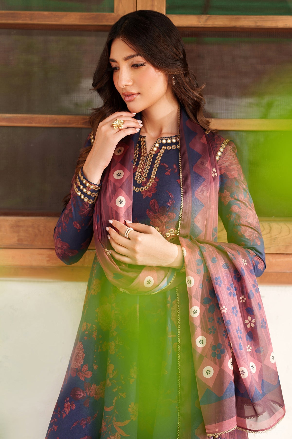 EMBROIDERED PREMIUM VISCOSE RTW-1226
