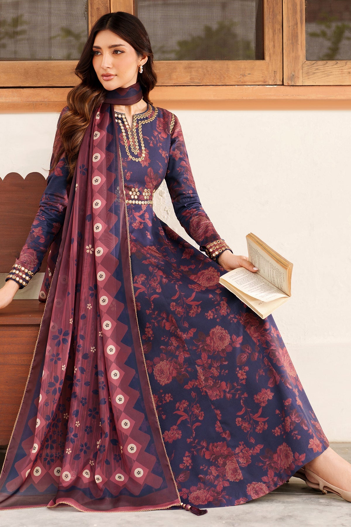 EMBROIDERED PREMIUM VISCOSE RTW-1226