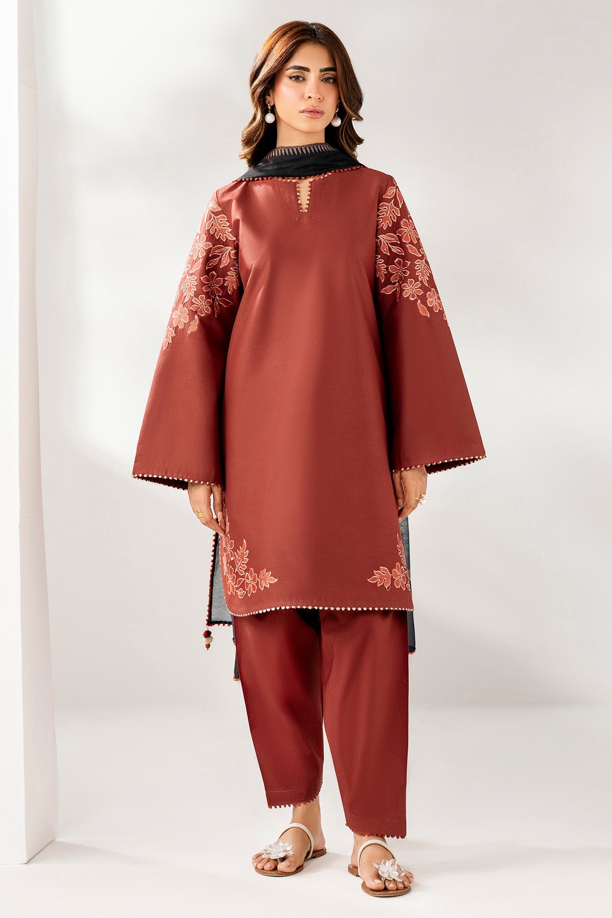 EMBROIDERED LAWN RTW-1303