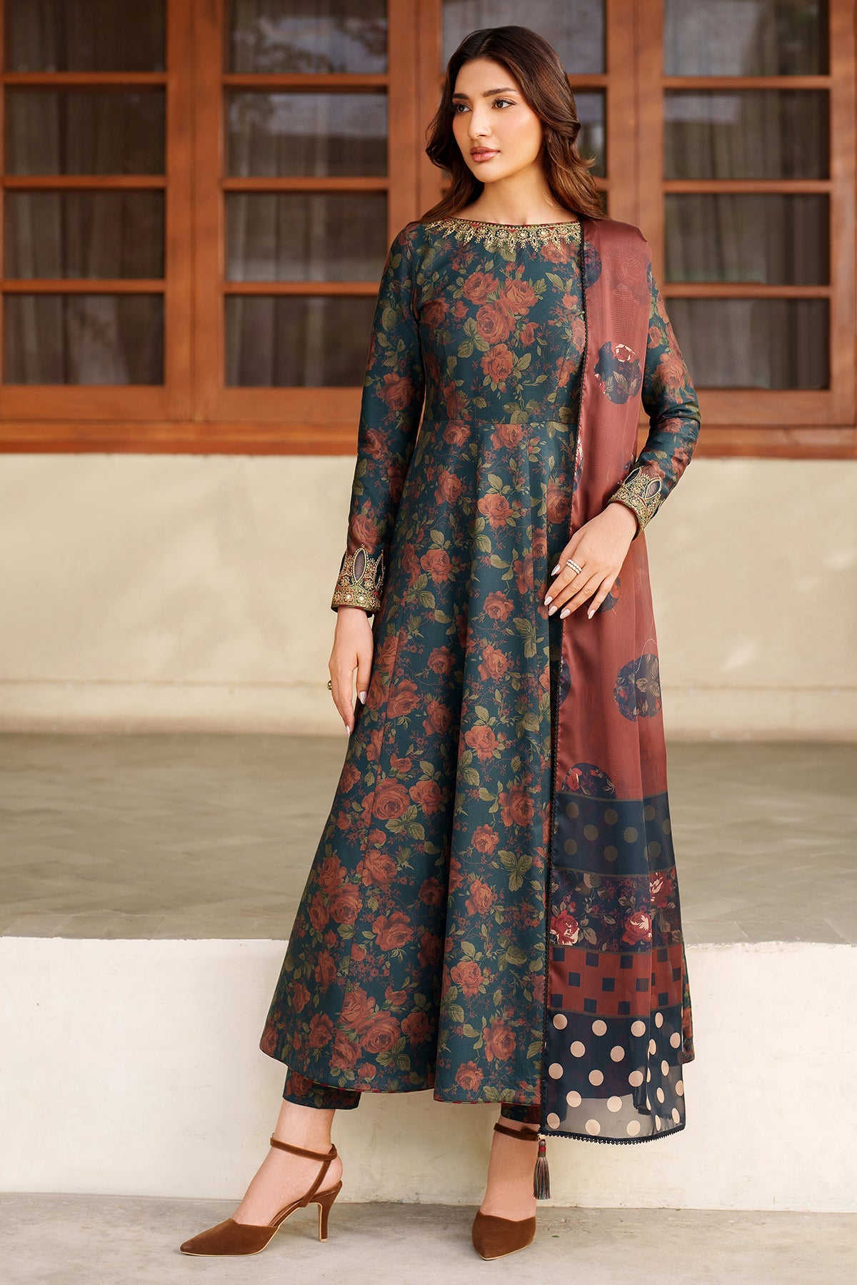 EMBROIDERED PREMIUM VISCOSE RTW-1227