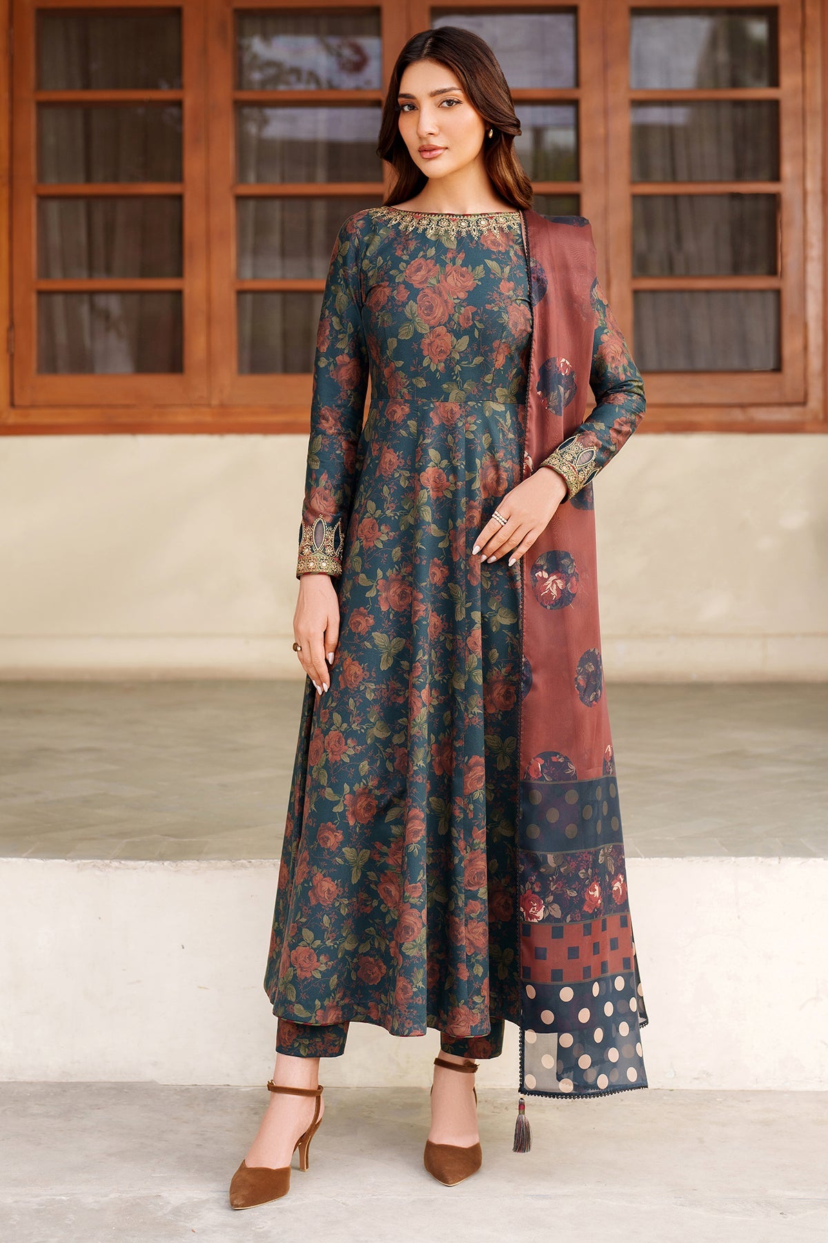 EMBROIDERED PREMIUM VISCOSE RTW-1227