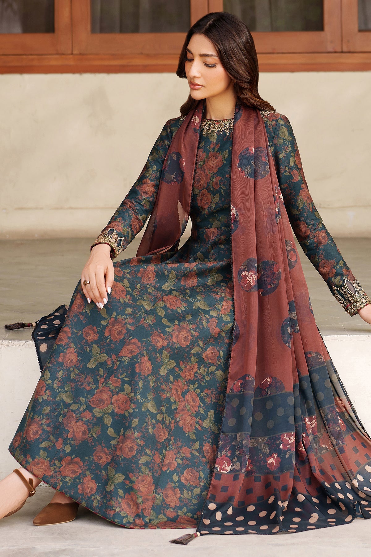 EMBROIDERED PREMIUM VISCOSE RTW-1227