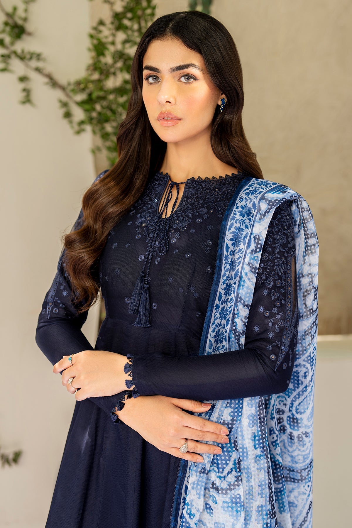 EMBROIDERED DOBBY LAWN USE-9209