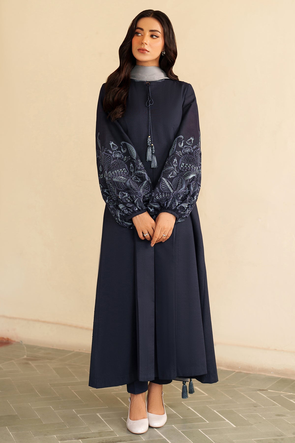 EMBROIDERED KHADDAR RTW-1234