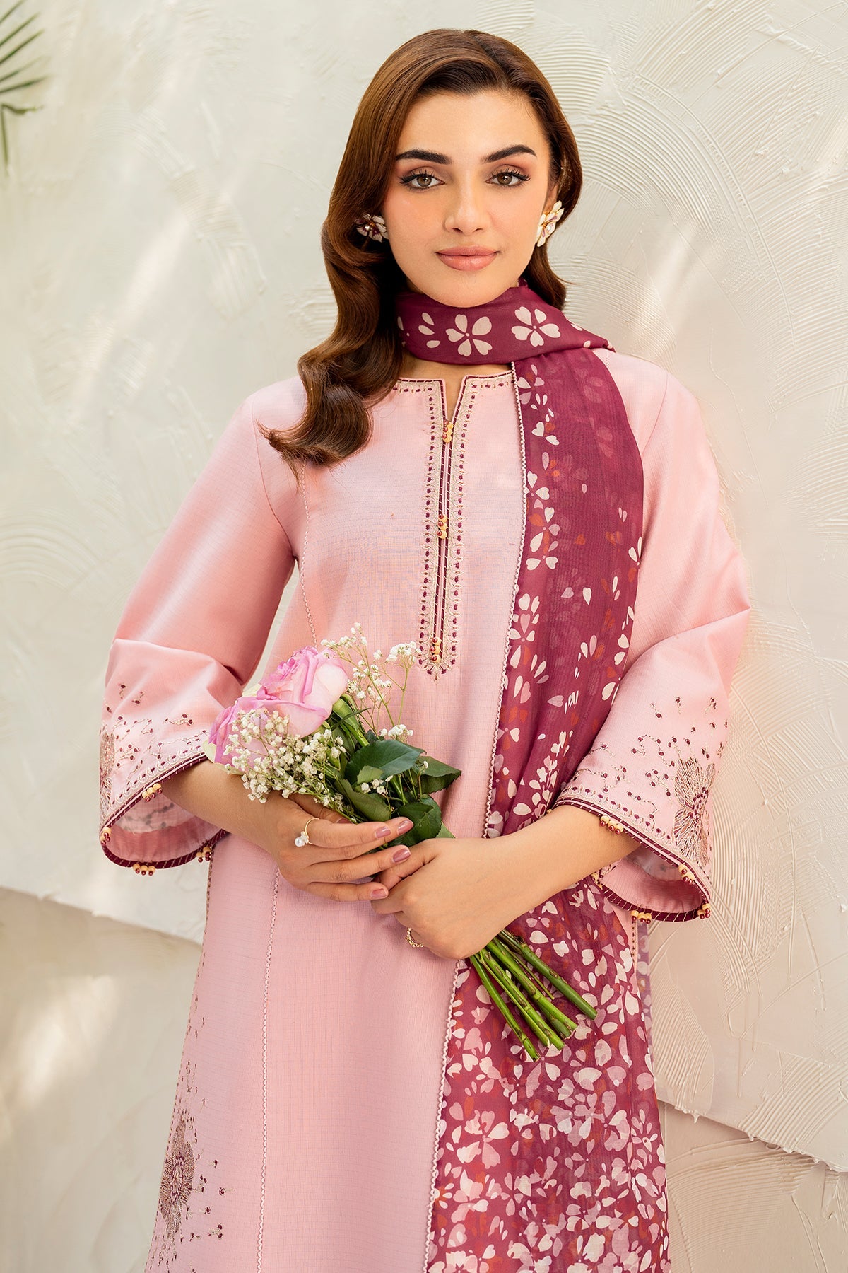 EMBROIDERED DOBBY LAWN USE-9205
