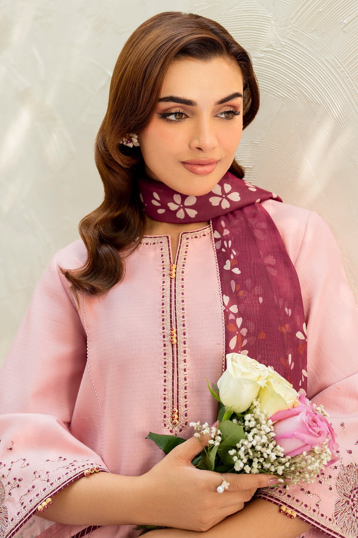 EMBROIDERED DOBBY LAWN USE-9205