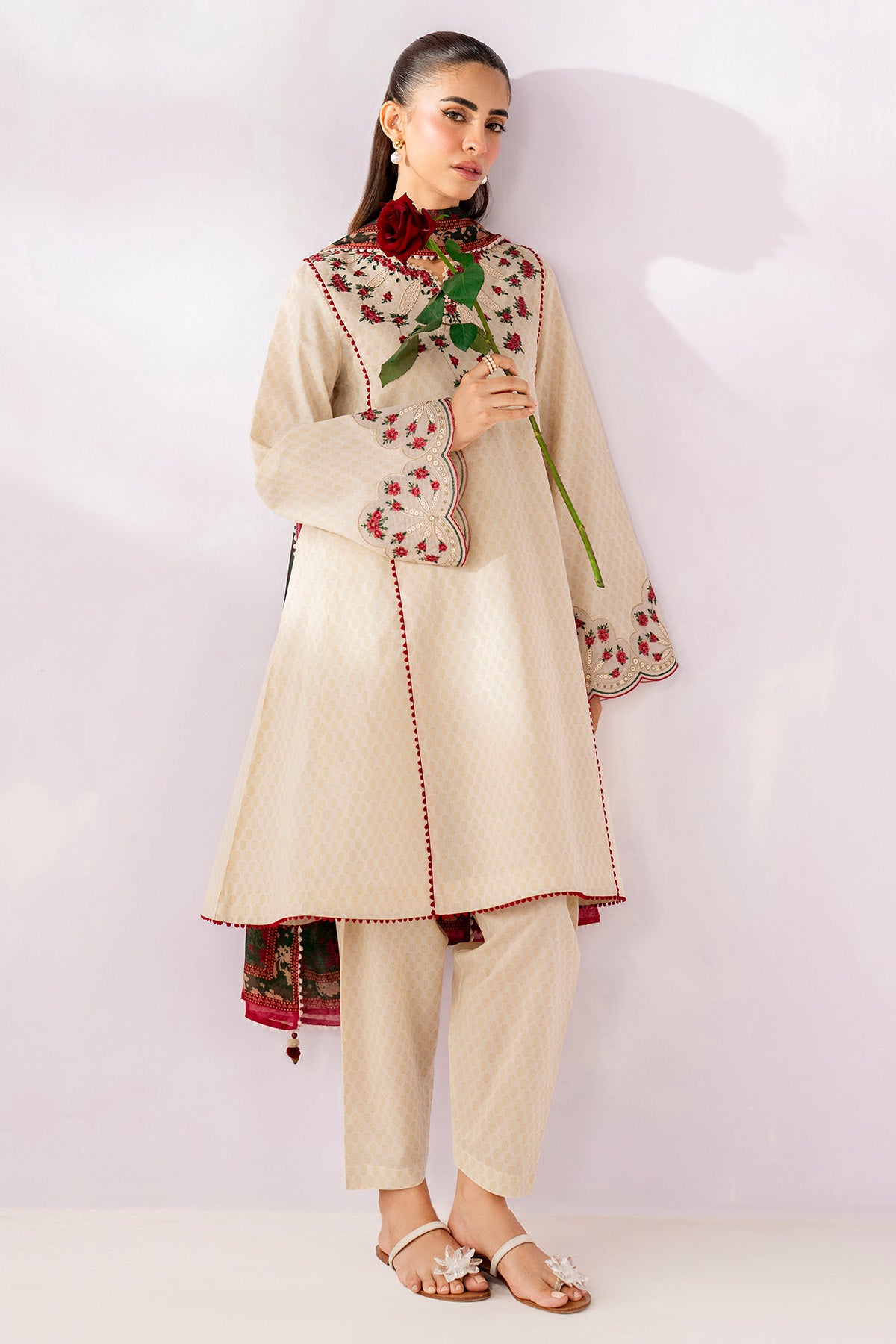 EMBROIDERED LAWN RTW-1297
