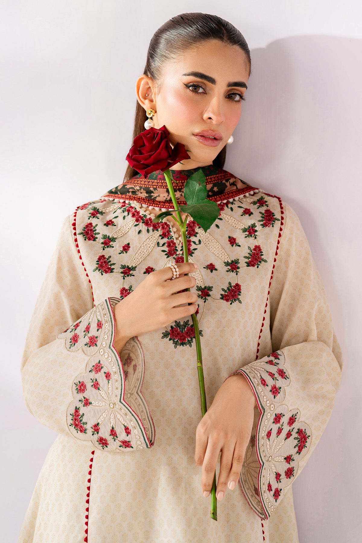 EMBROIDERED LAWN RTW-1297
