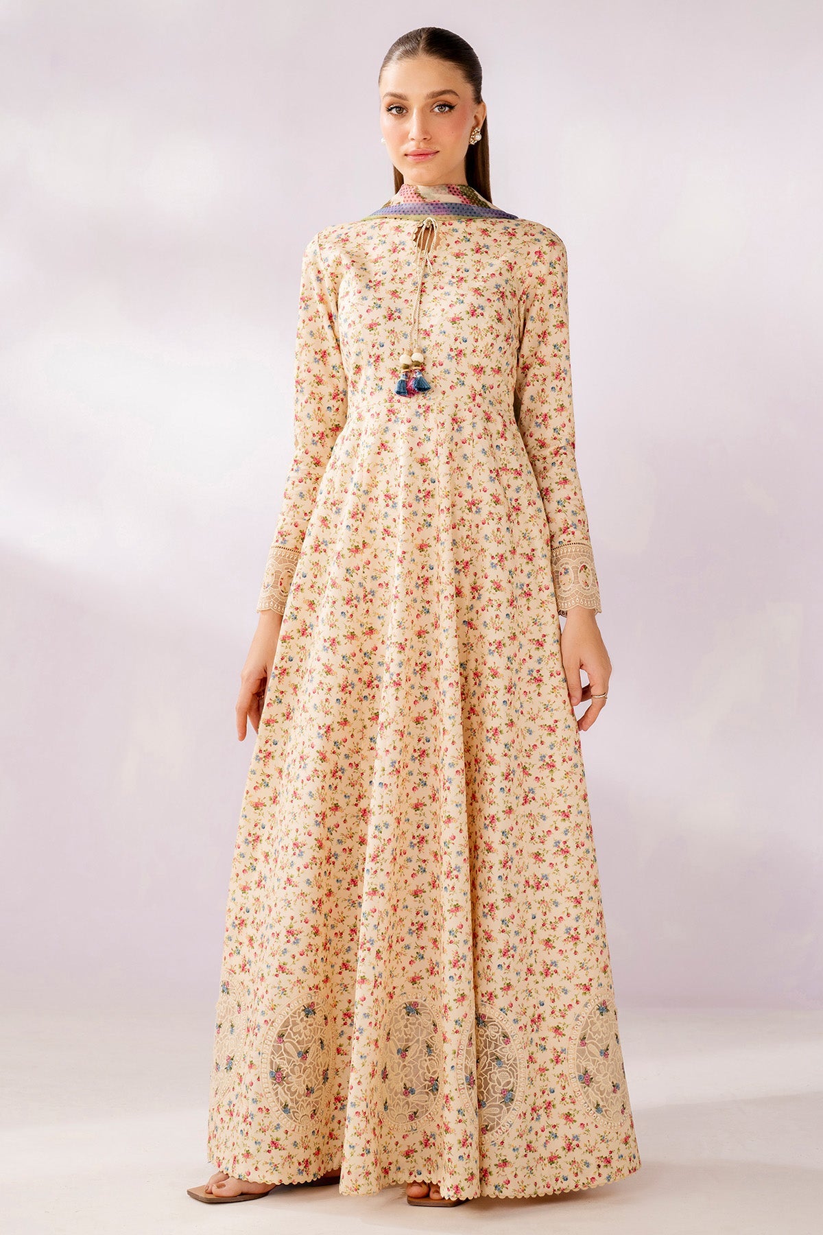 EMBROIDERED LAWN RTW-1296
