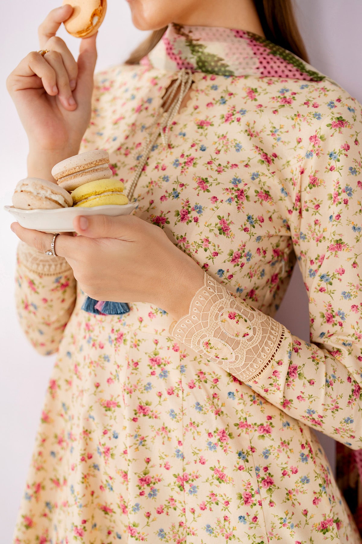 EMBROIDERED LAWN RTW-1296