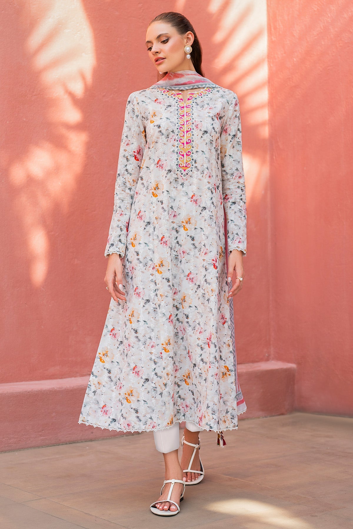 DIGITAL PRINTED SCHIFFLI LAWN RTW-1215