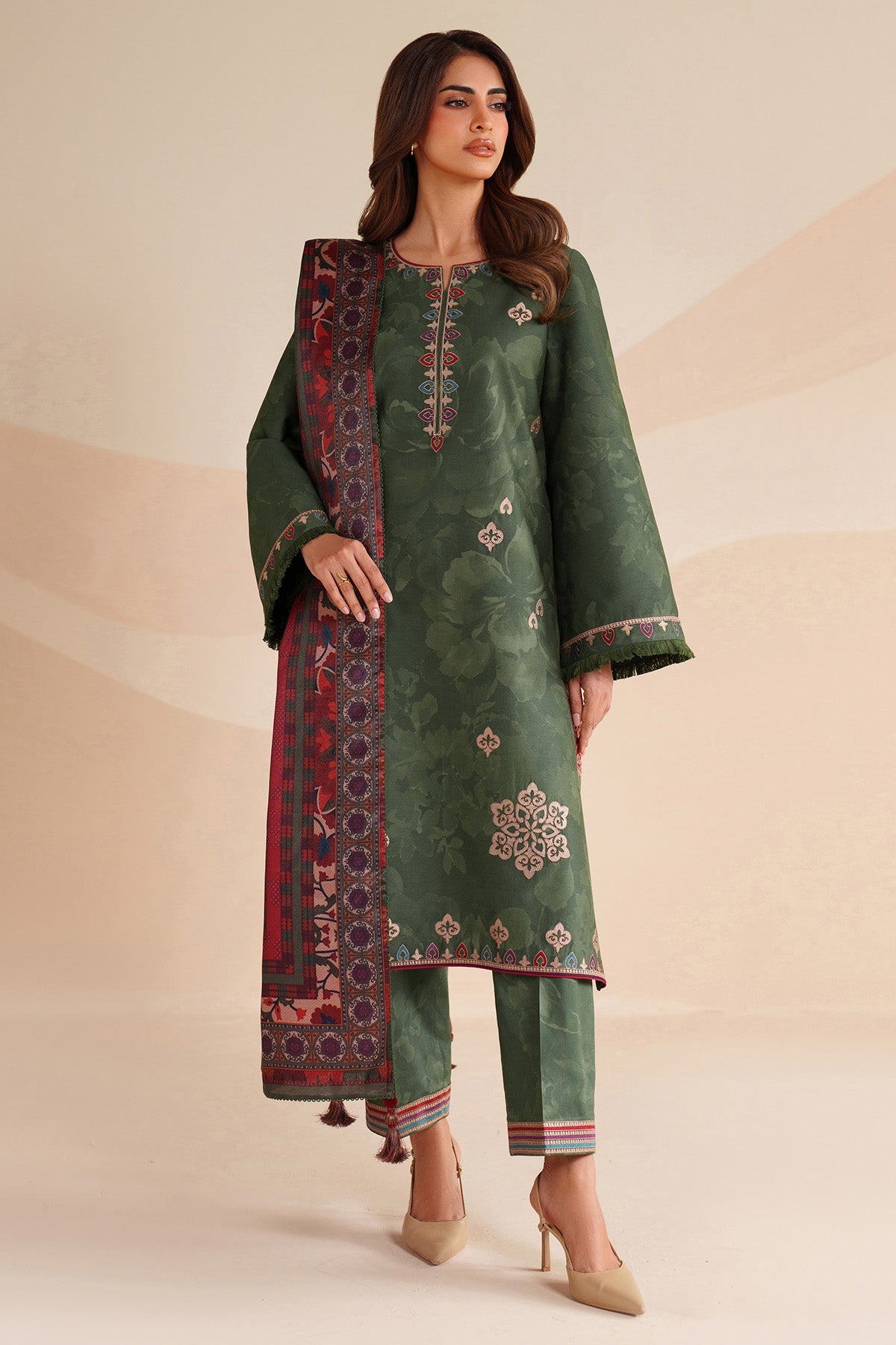 EMBROIDERED PREMIUM VISCOSE UW-0236