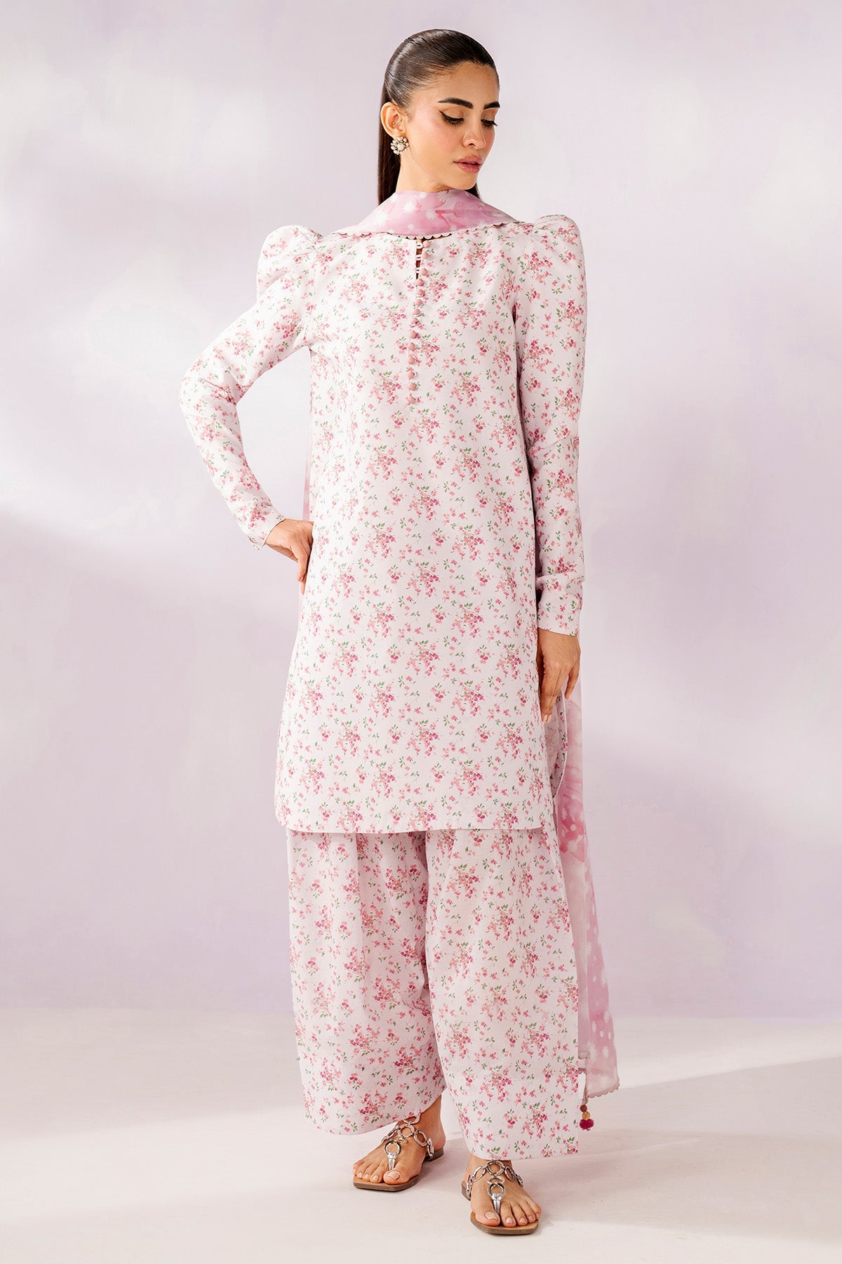 DIGITAL PRINTED LAWN RTW-1223