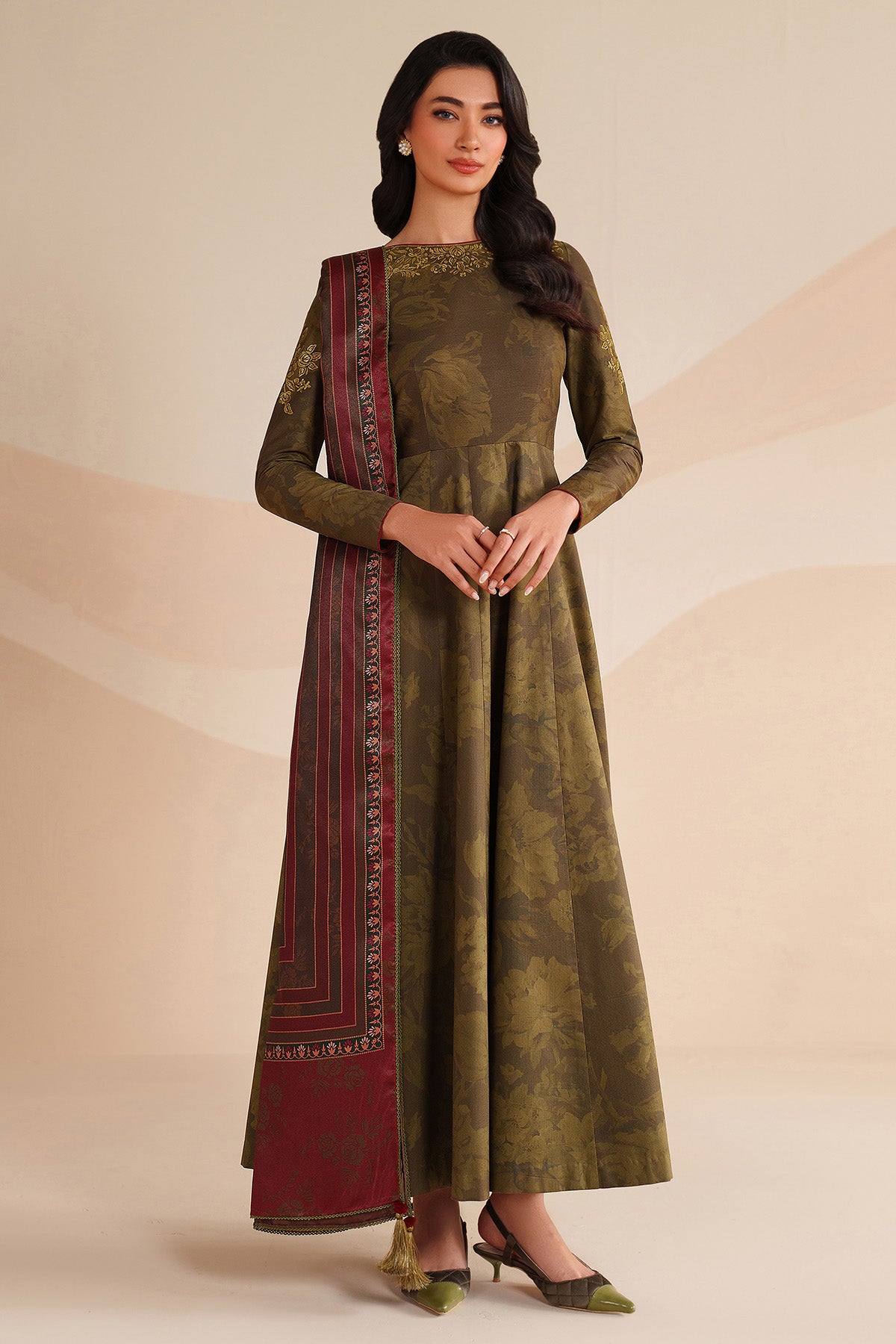 EMBROIDERED PREMIUM VISCOSE RTW-1281