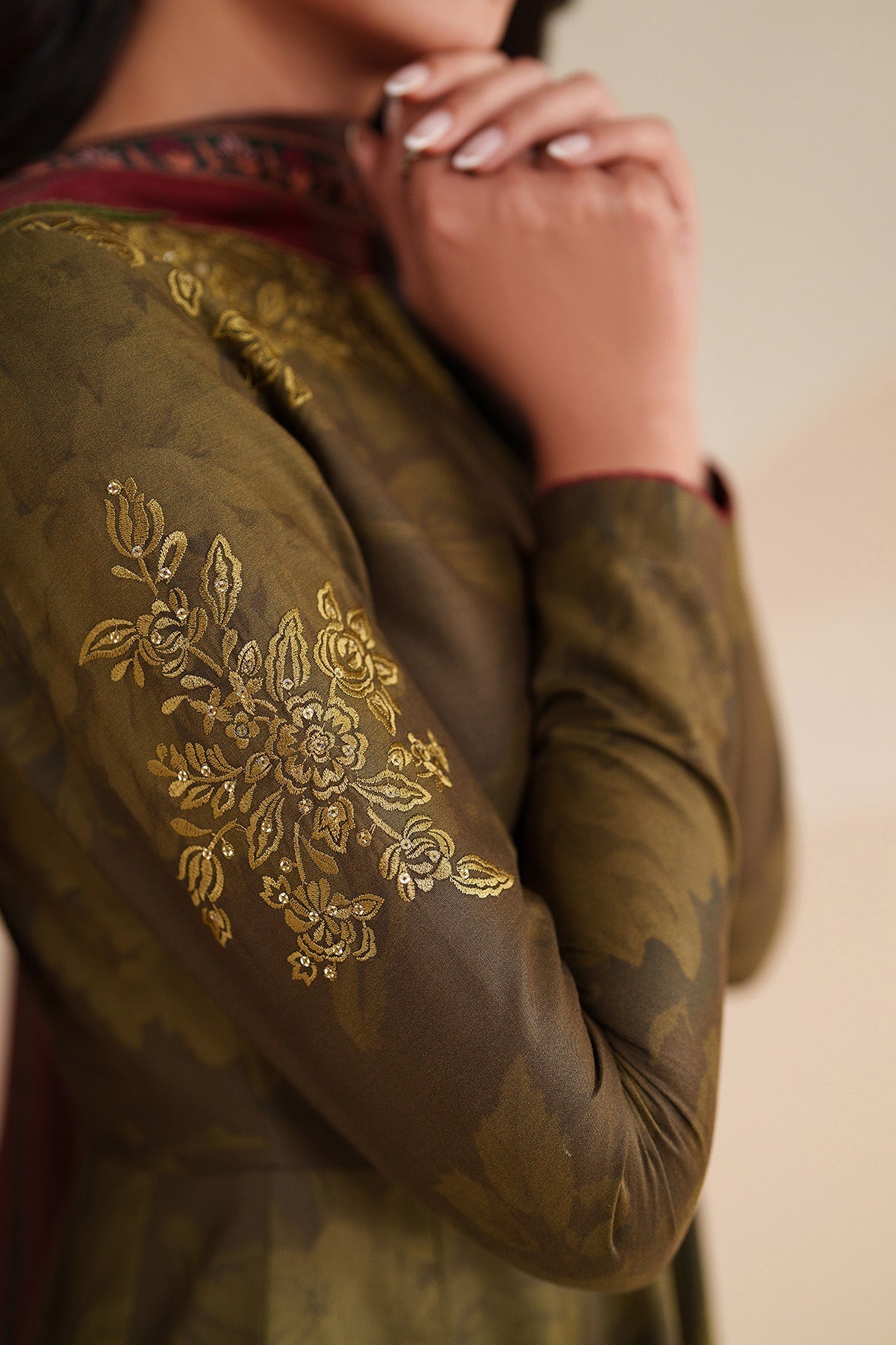 EMBROIDERED PREMIUM VISCOSE RTW-1281