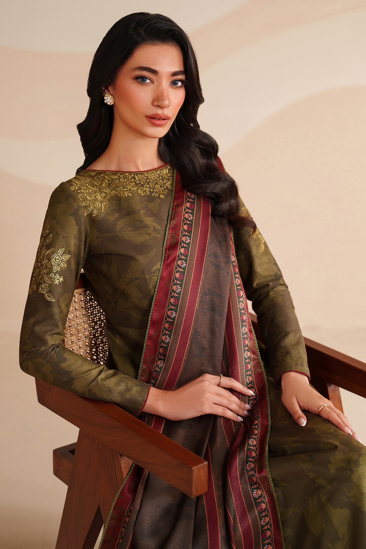 EMBROIDERED PREMIUM VISCOSE RTW-1281