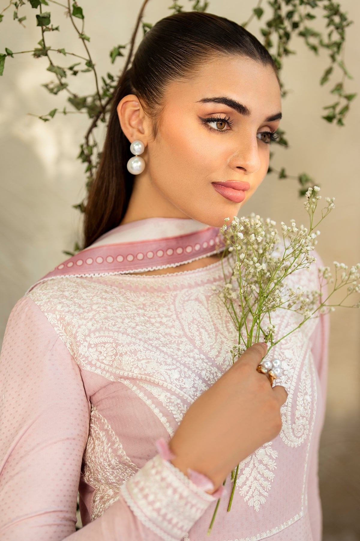 EMBROIDERED DOBBY LAWN USE-9214