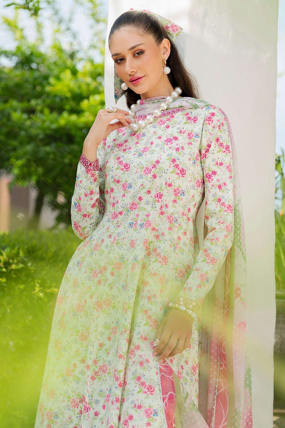 EMBROIDERED LAWN RTW-1210