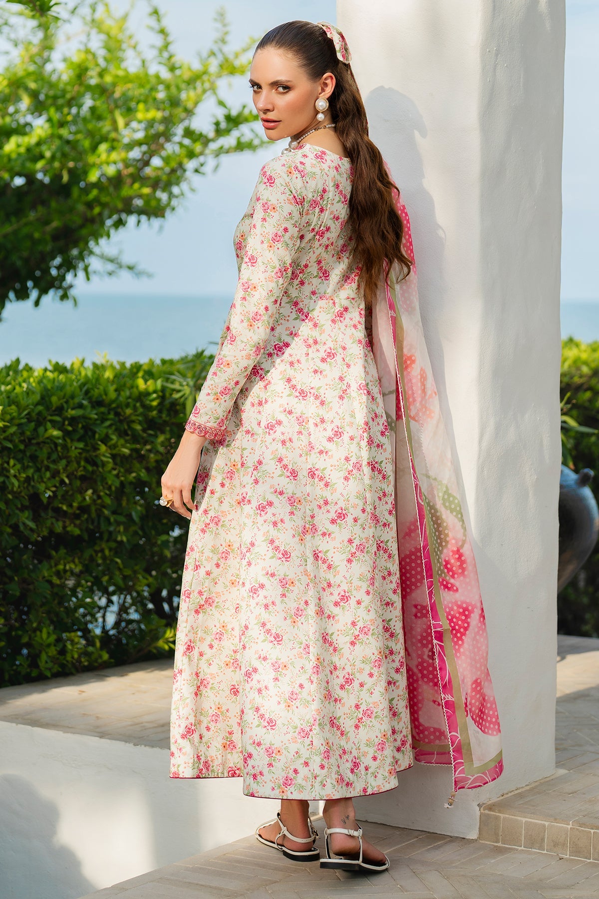 EMBROIDERED LAWN RTW-1211