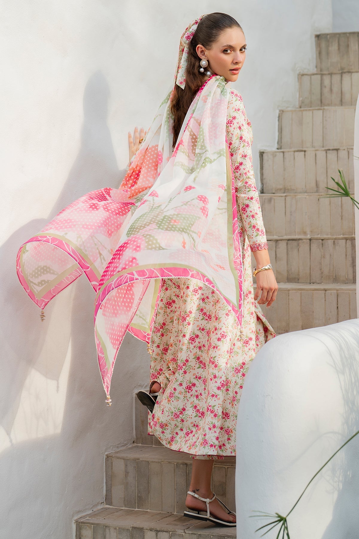 EMBROIDERED LAWN RTW-1211